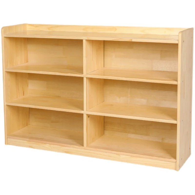 

Kindergarten schoolbag cabinet Children's solid Locker toy cabi net area Storage ca binet Montessori teaching aid c abinet area