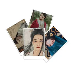 30/50PC No Repeat Wu Lei Re Ba Zhao Lusi Liu Yuning HD Poster Lomo Card Pai Li De TV The Long Ballad Photos 3 Inch Small Cards