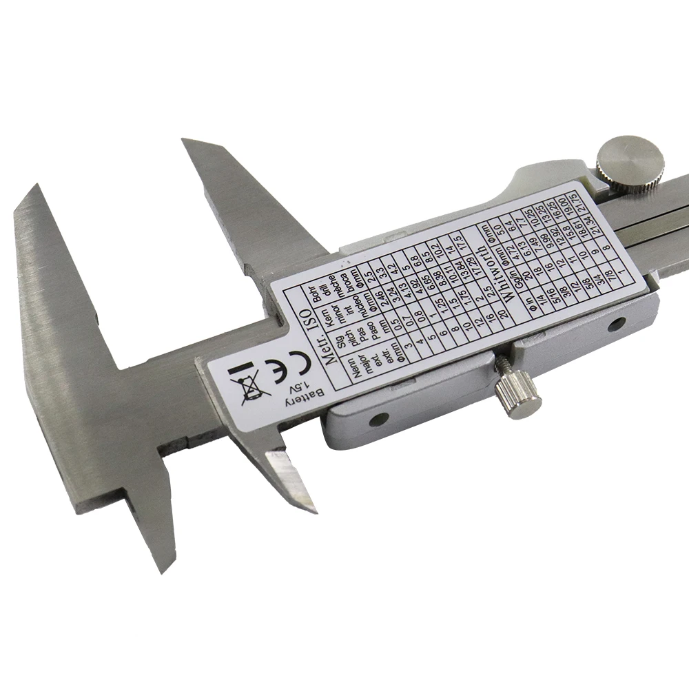 6-Inch 150mm digital calipers Stainless Steel Electronic Digital Vernier Caliper Metal Micrometer Measuring tool CALIPER