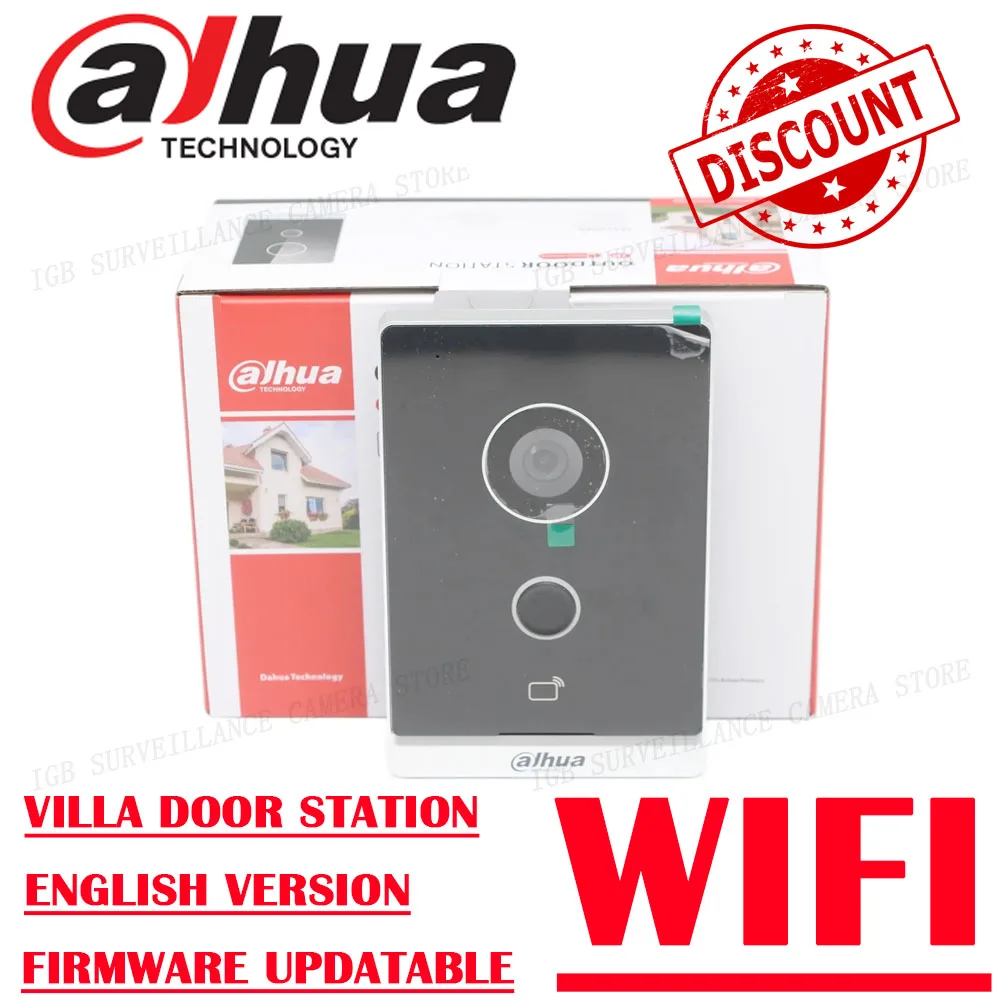 Dahua Multi-language VTO2211G-WP  802.3af PoE IP Villa Doorbell,Video intercom,IP Door Phone,P2P Cloud,Door Station