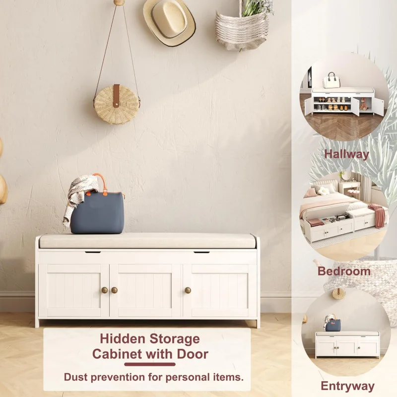 Qdy 41.3" Shoe Benc…