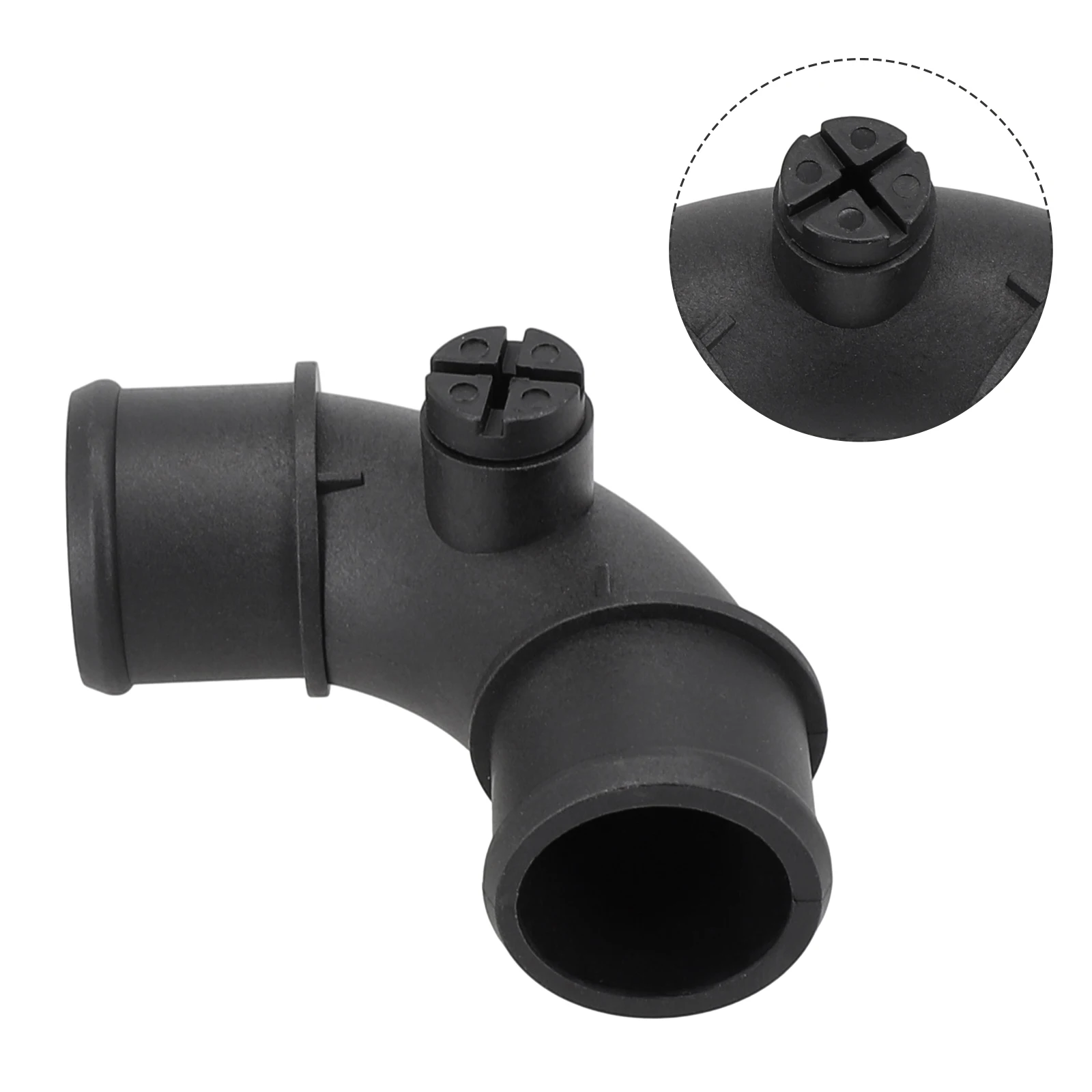 OEM Compatible Radiator Hose Coolant Bleed Elbow for BMW For Mini Coopers from Years 2001 to 2006 Part No 17127515487