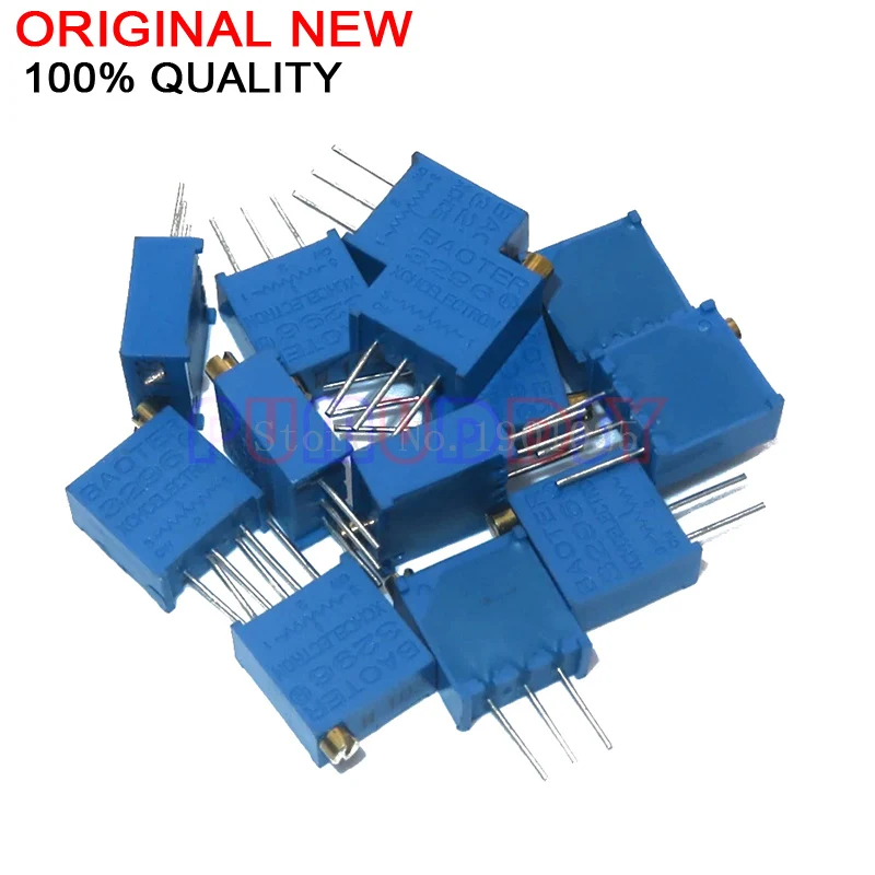 13Kinds*1PCS=13PCS 3296W Adjustable Potentiometer Kit  Contains 100R 200R 500R 1K 2K 5K 10K 20K 50K 100K 200K 1M NEW 