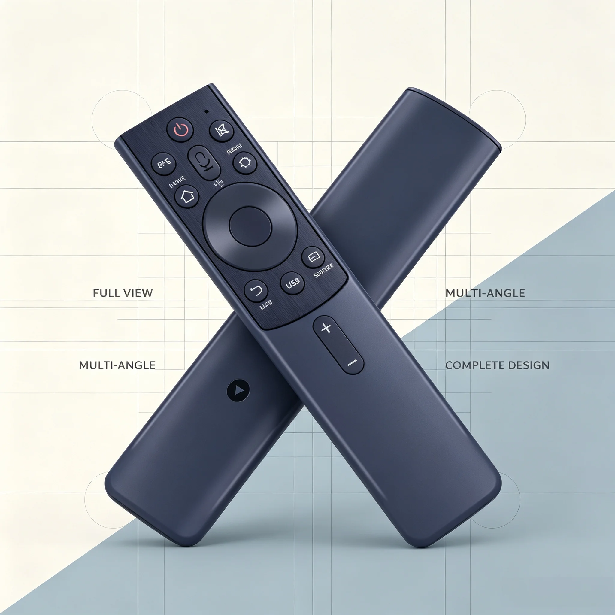 BS-5580-US Replacement Remote Control for UNEVA NCLASS 55" 65" 4K Android TV, No Programming Required