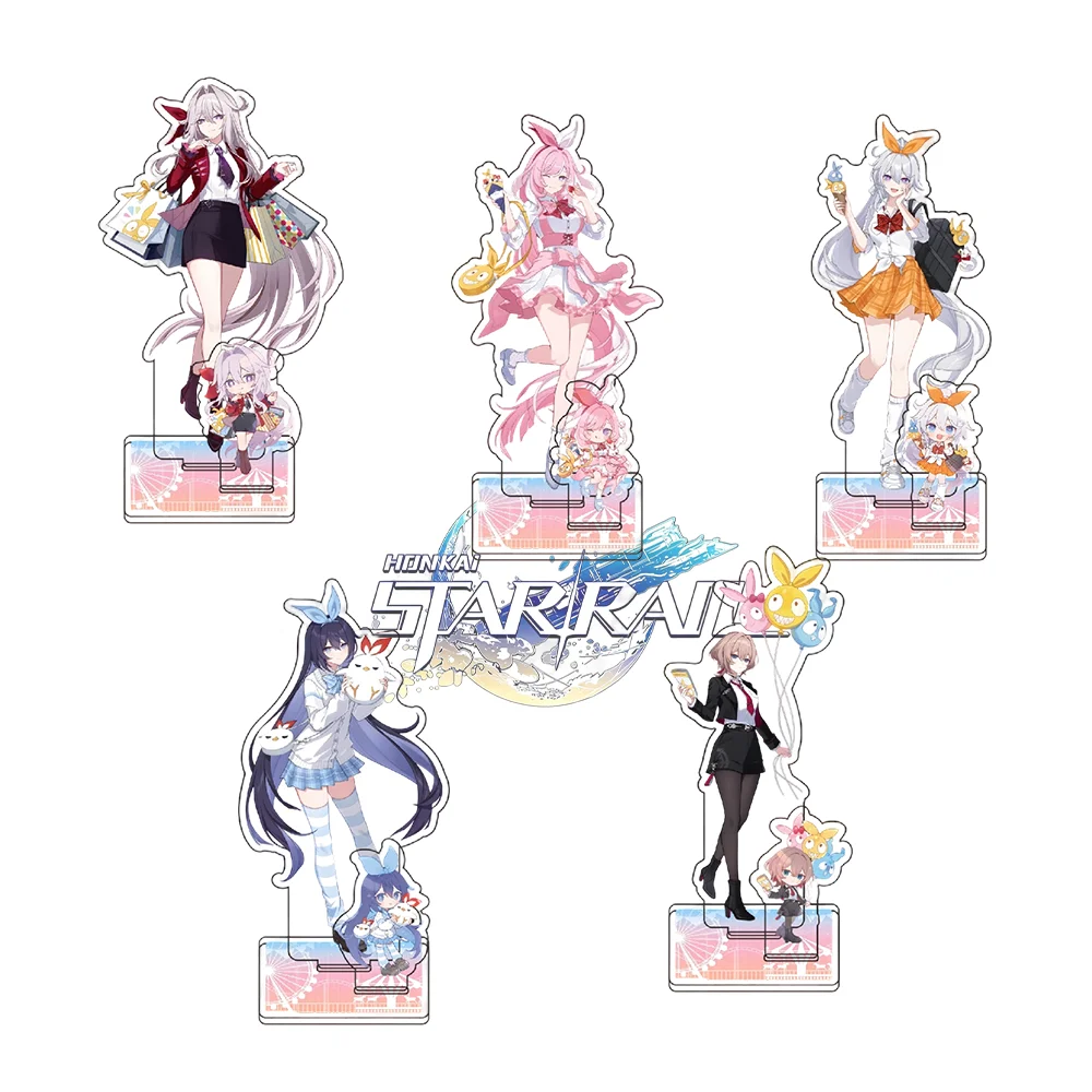 Honkai: Star Rail Kafka Acrylic Stand Keychain15cm, Cute , Collectible Anime Figurine, Ideal Christmas/Birthday Gift for Fans