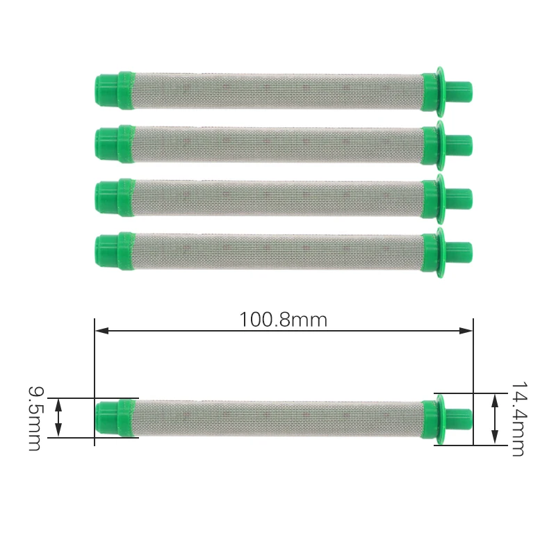 Accessoires de filtre de pulvérisation sans air, pistolet de pulvérisation 818/820/821, pièces de peinture en maille, accessoires de Machine électrique, élément filtrant, pistolet de pulvérisation