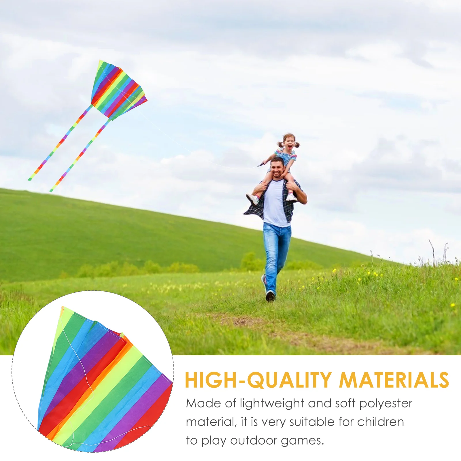 야외 놀이용 소프트 바디 연 1세트 독특한 디자인 경량 폴리에스터 프레임리스 연 어린이용 긴 꼬리 날리기 재미있는 레크리에이션