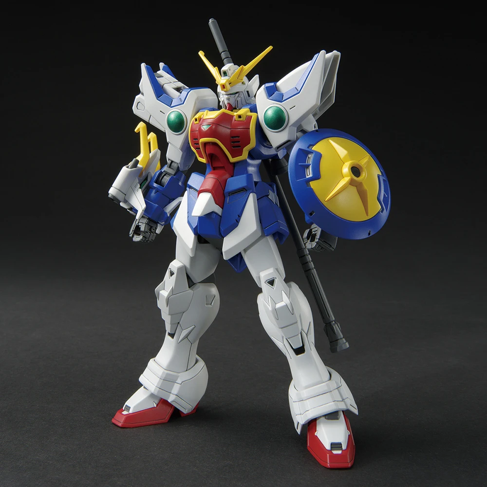 ของเล่นโมเดลประกอบของในสต็อกดั้งเดิม Bandai HG No.242 hgac XXXG-01S มี1/144 Gundam อะนิเมะตุ๊กตาขยับแขนขาได้