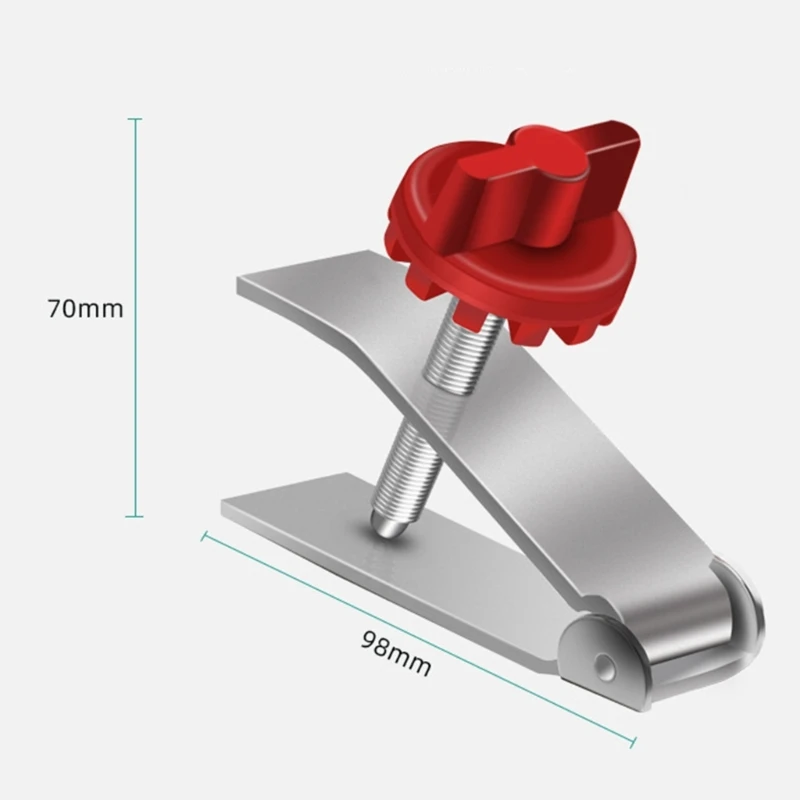 Regulowany regulator wysokości płytek 1-5,5 Trwały lokalizator płytek ceramicznych na ścianę 250 kg Podnośnik ze stali do