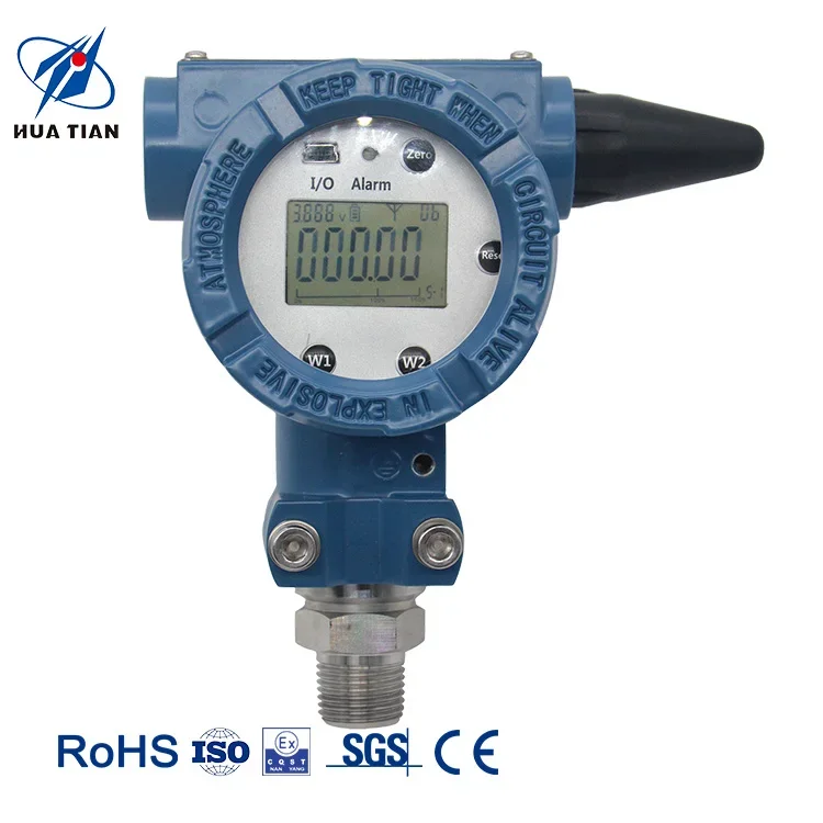 China Huatian CYB4504 40 bar Lora wireless oil-water well wireless monitoring gas oil pressure transmitter