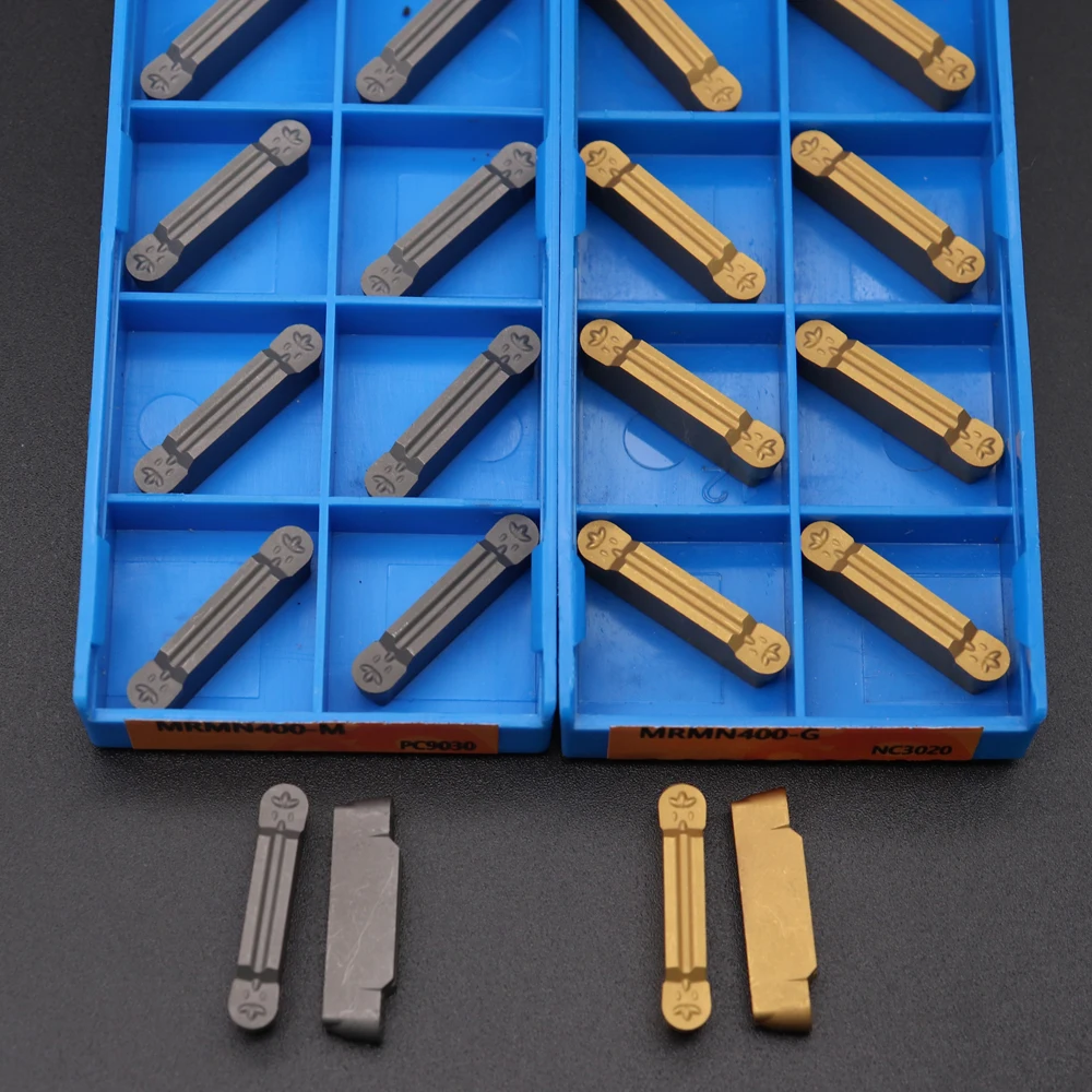 MRMN200 MRMN300 MRMN400 PC9030 NC3020 Carbide Inserts Slot Grooving Blade CNC Lathe Cutter Tool for Metal