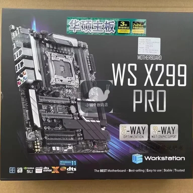 

Основная плата для рабочей станции ASUS x299 серии WS X299 PRO