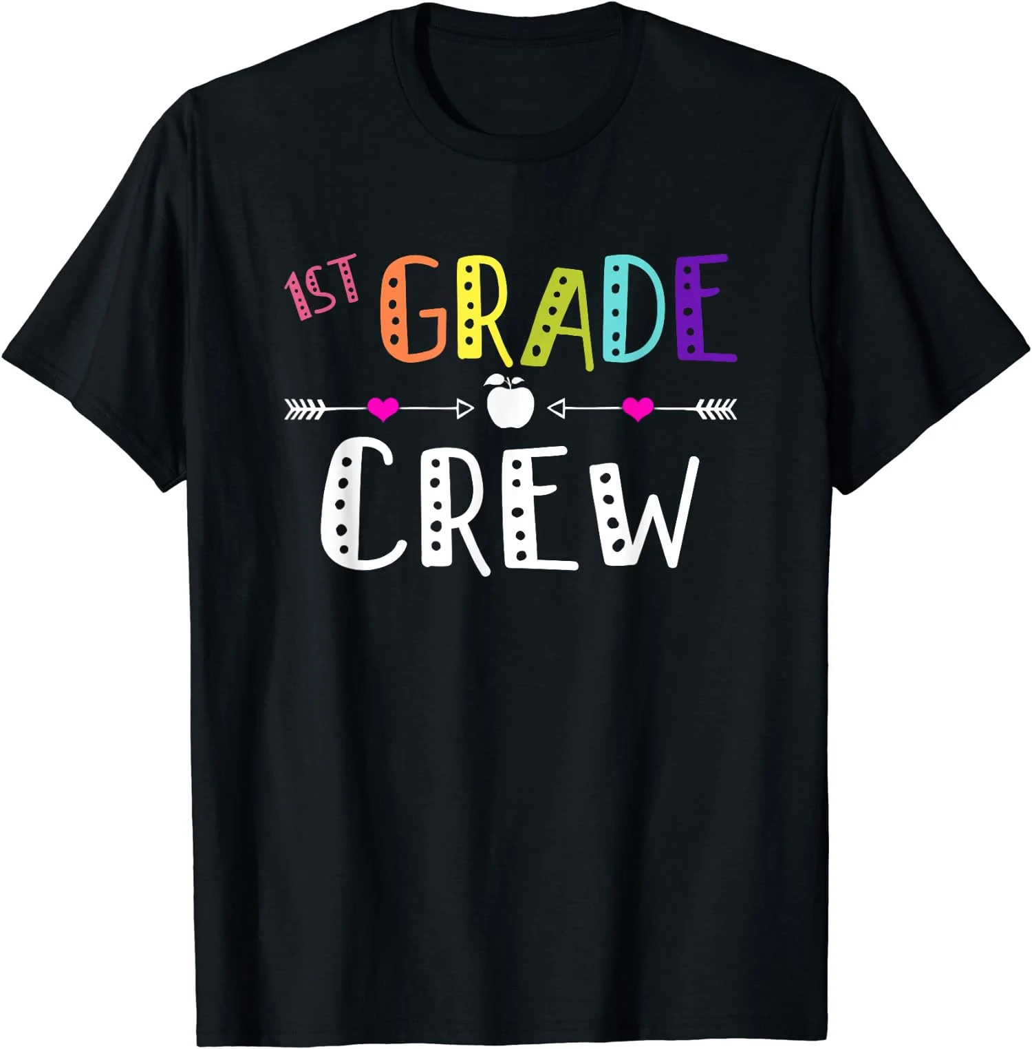 1st Grade Crew Funny 1st Grade Teacher Education Gift Men's Unisex T-Shirt S-5XL