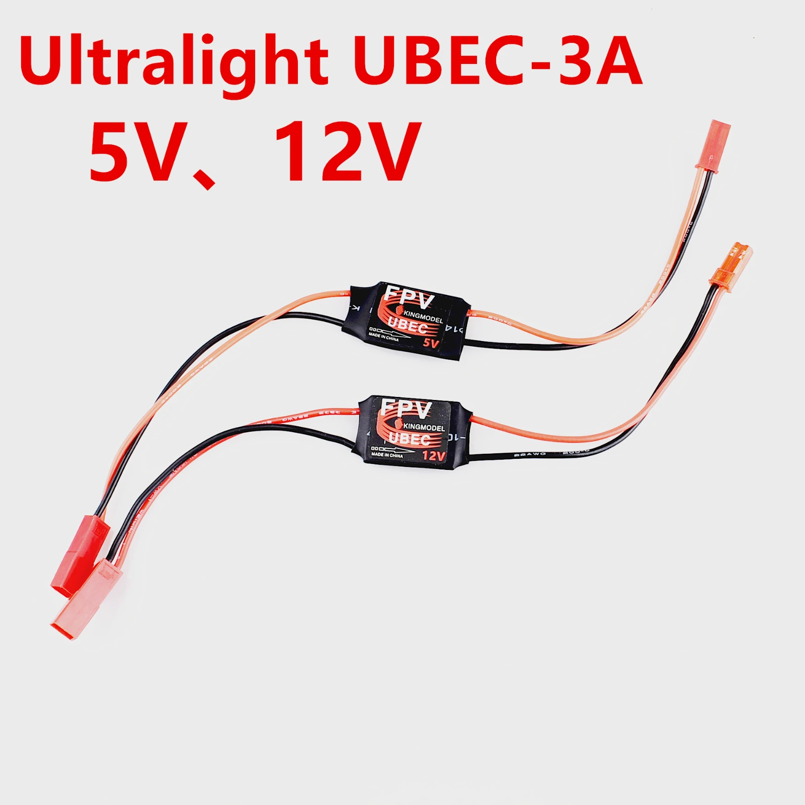 خفيفة UBEC-3A 5 فولت 2-6S / 12 فولت 4-6S صغيرة أوبيك بيك ل FPV Gimbal القياس عن بعد AV TX RC الطائرة بدون طيار مولتيكوبتر #1