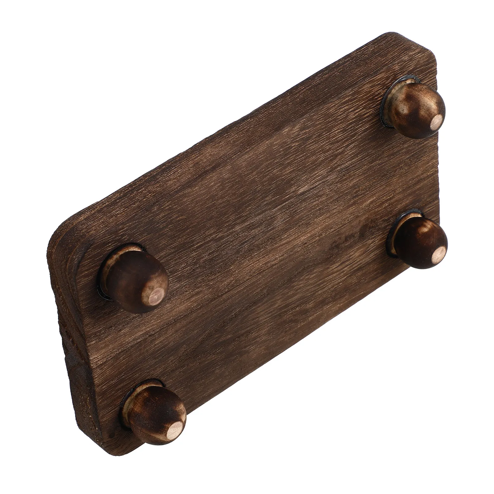 Wood Pedestal Kitchen Decor Riser Stand for Perfume Jewelry Small Plants Candles Vintage Counter Display Natural Wood Bathroom