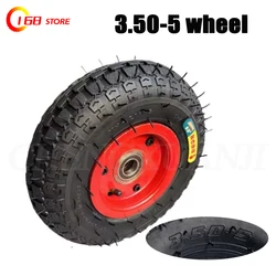 3.50-5 Inflatable Wheel Warehouse Handcart Tiger Cart 350-5 Outer Tire Inner Tube Elderly Mobility Scooter Wheels