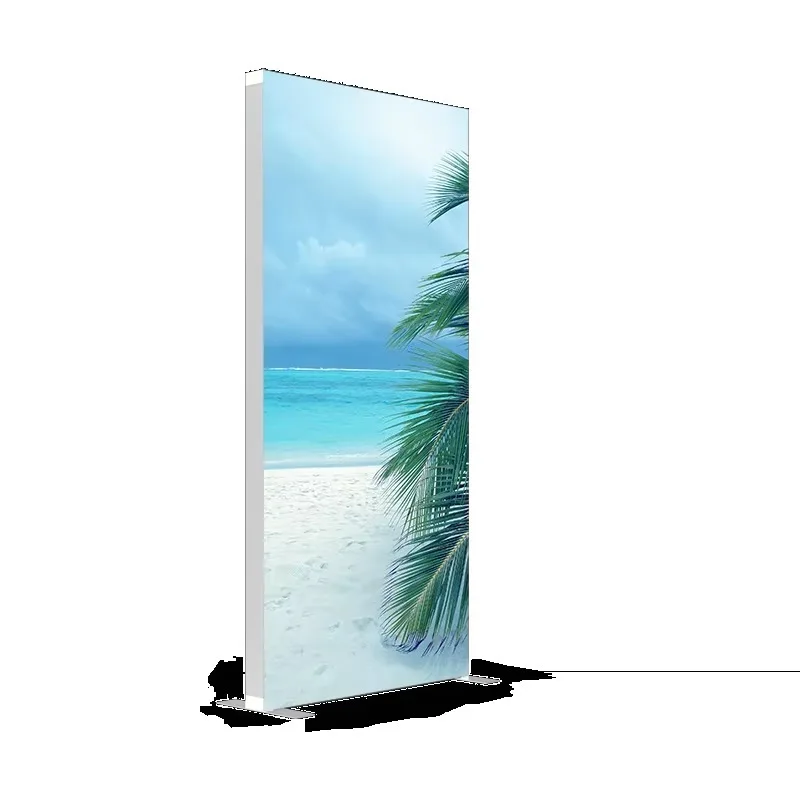 

Admax Aluminum Frame Advertising LED SEG Foldable Fabric Light Box Tool-Free Trade Show Exhibition Backdrop Fabric Back Wall