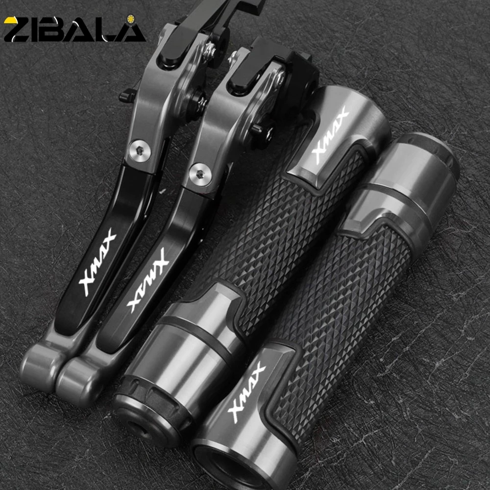 

Brake Clutch Levers Handlebar Grip FOR YAMAHA Scooters XMAX250 XMAX 125 400 X-MAX 200 250 400 2015-2020 Handles bar Hand Grips