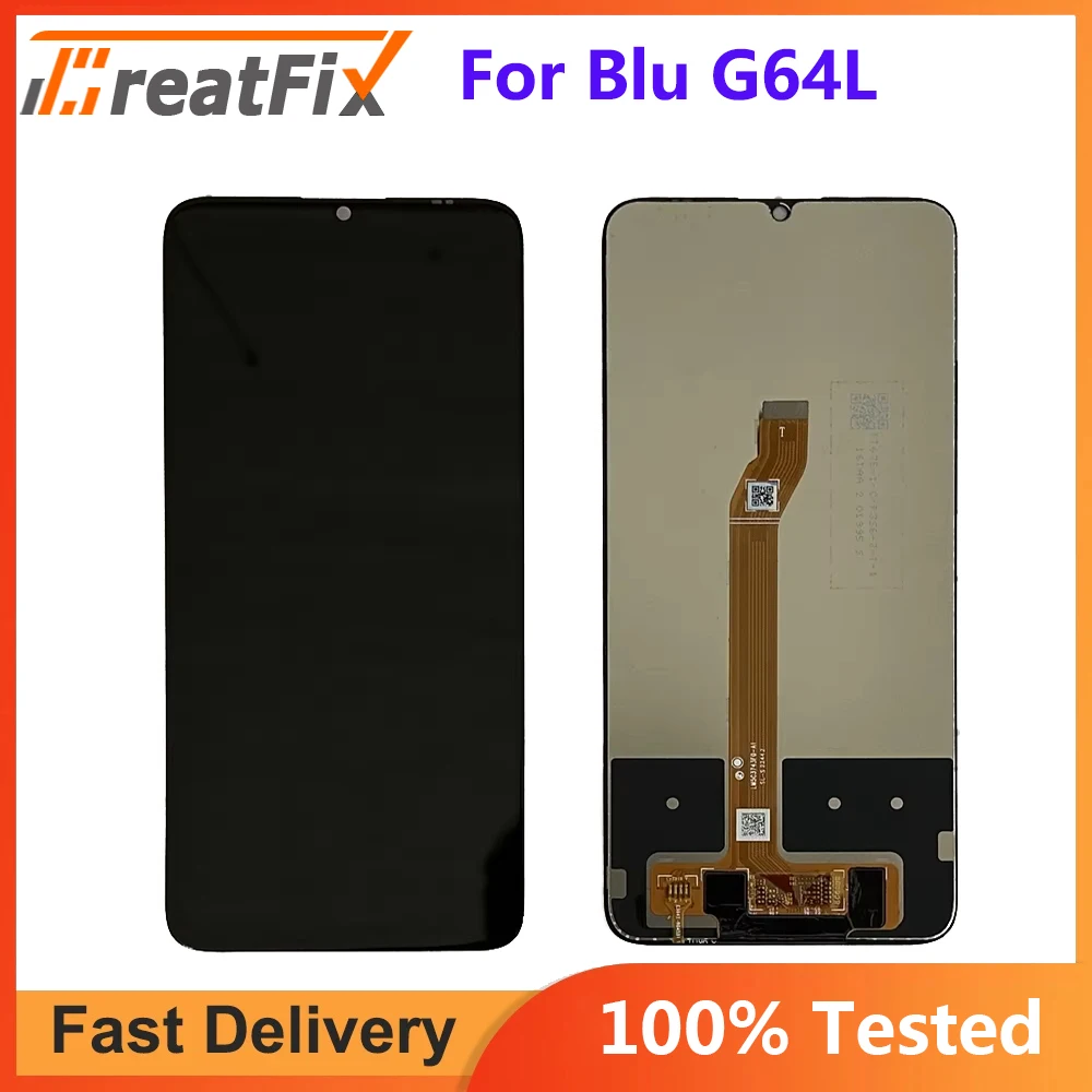 Para pantalla LCD Blu G64L + Digitalizador de pantalla táctil para piezas de Sensor LCD de pantalla Blu g64l