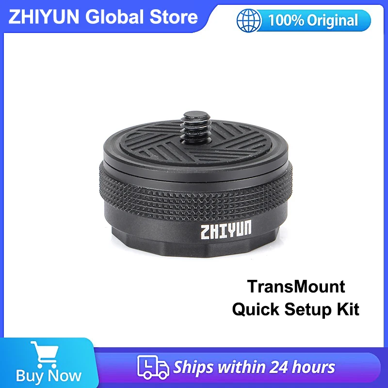 Zhiyun-مجموعة إعداد الإفراج السريع ، ملحقات Gimbal المحمولة ، EX1D03 لرافعة M3 ، weebell S ، رافعة 2S ، مع 1/4 في المسمار