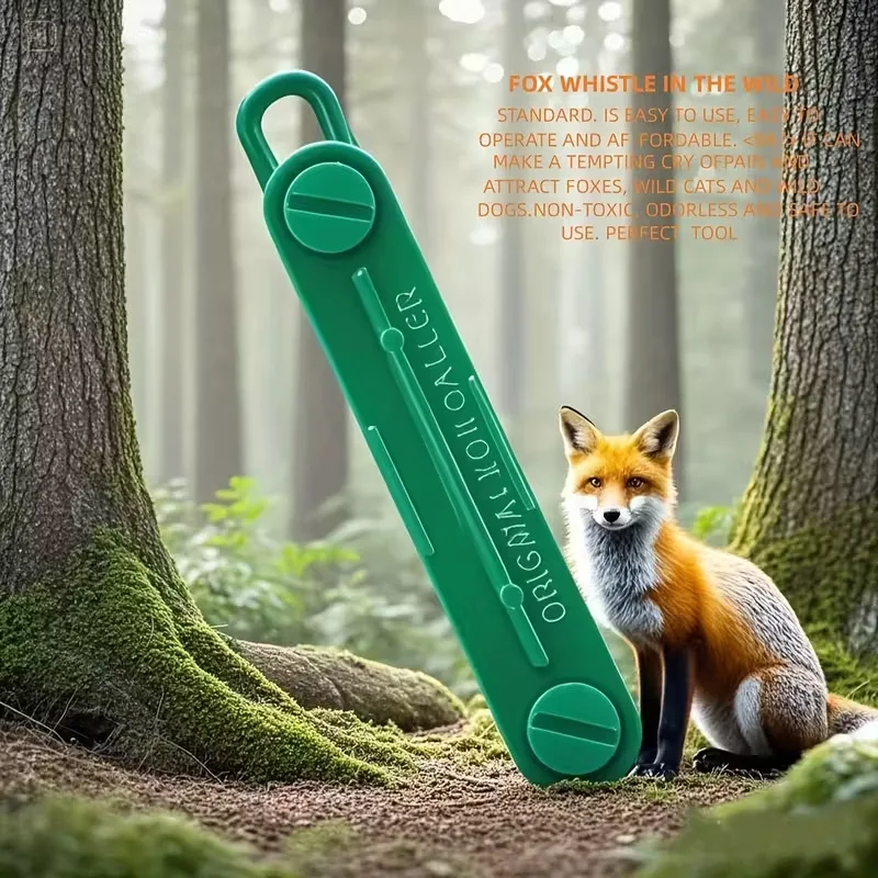 Outdoor Hunting, Hunting Whistle, Trapping Fox Whistle, Imitation Sound Bait Lures Wild Plastic Mouth