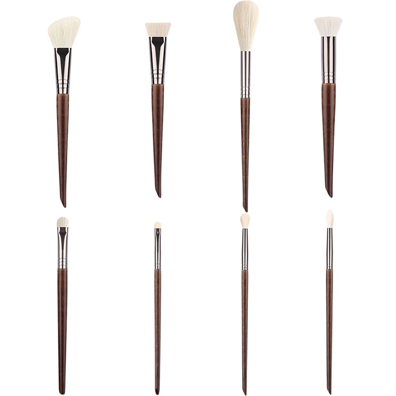1 pz pennello per trucco per capelli animali set completo pennelli per labbra pennello per ombretto pennello per trucco morbido strumenti di bellezza pennello per sbavature singolo