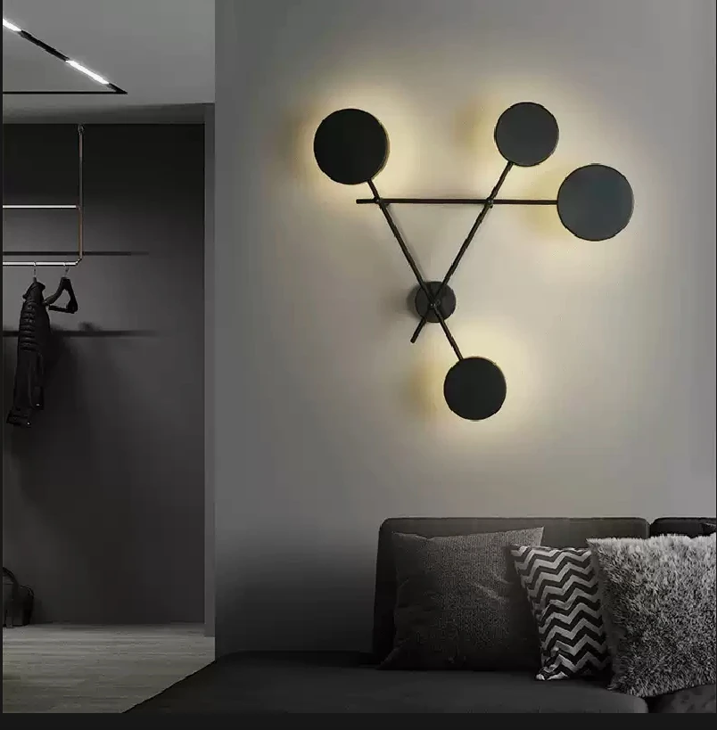

Nordic Retro LED Wall Lamp Living Room Decoration Wall Light Wall Decoration Indoor Lighting for Home Entrance Lighting