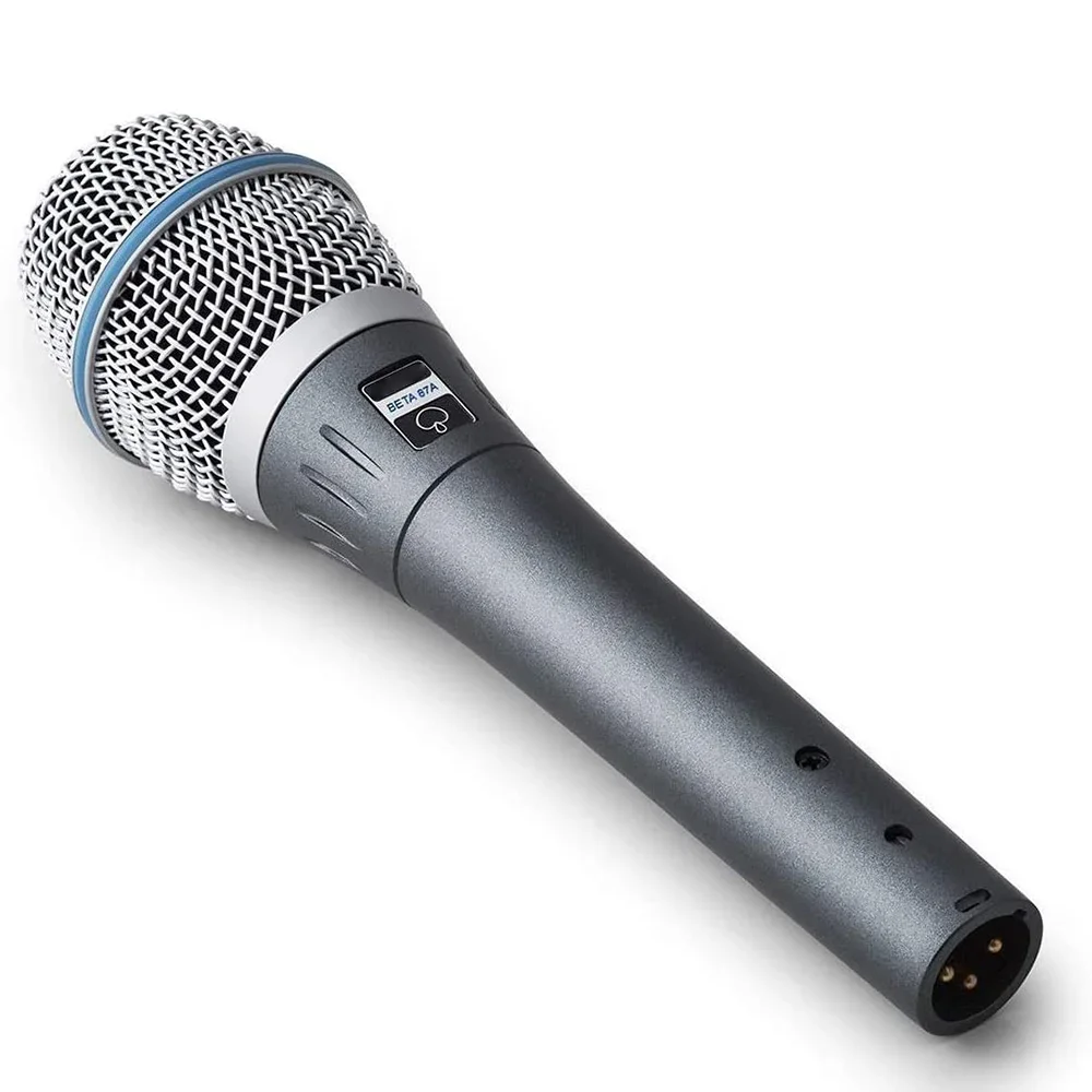 New BETA87A BETA87 High Quality Wired Hand-in-handcondenser Clear Sound Vocal Dynamic Super Cardioid Microphone
