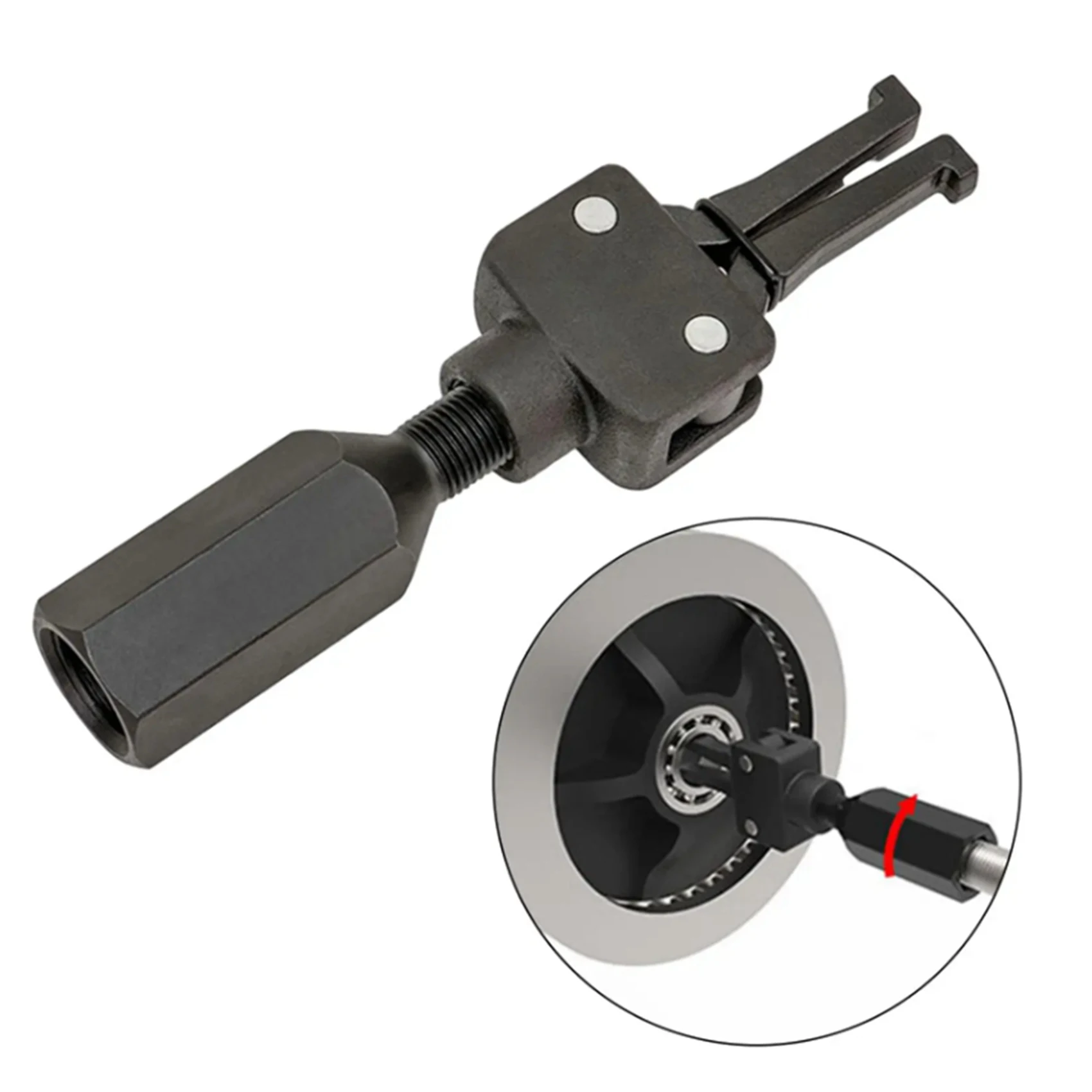 ABRW-2X 27059 Pilot Bearing Puller For Slide Hammer,2-Jaw Puller Pilot Bearing Removal Tool,For 5/8 X 18,3/4 X 16 Thread Rods