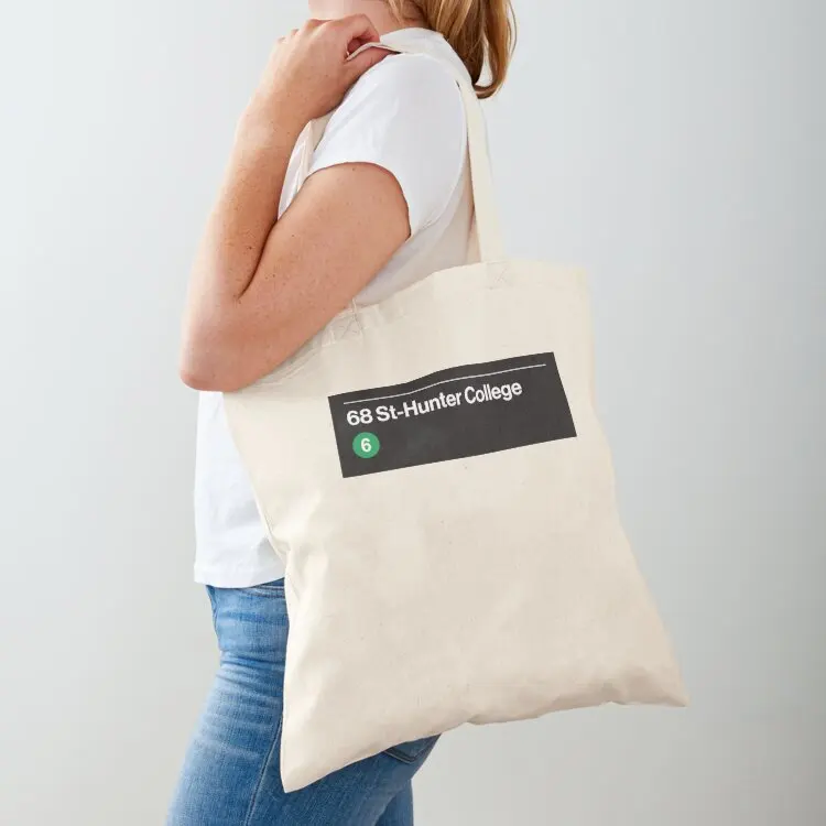 68 St Hunter College Station Tote Bag Big bag tote bags cloth bags reusable shopping bags