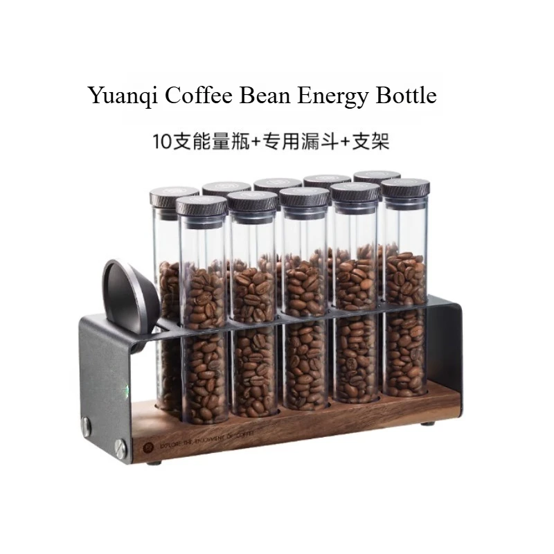 

Coffee Bean Powder Sealed Jar Glass Bottle Storage Jar Tea Can Coffee Energy Bottle Coffee Sub-packaging