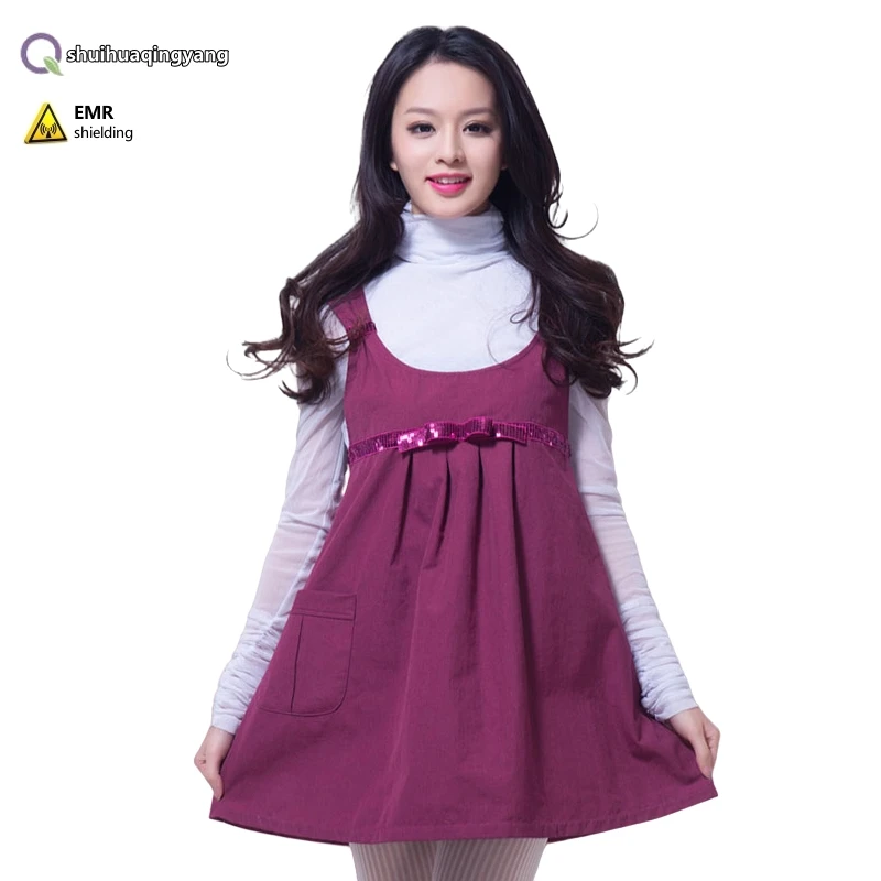 

Authentic anti-radiation clothing metal fiber Household appliances electromagnetic radiation protective pregnant women's skirt