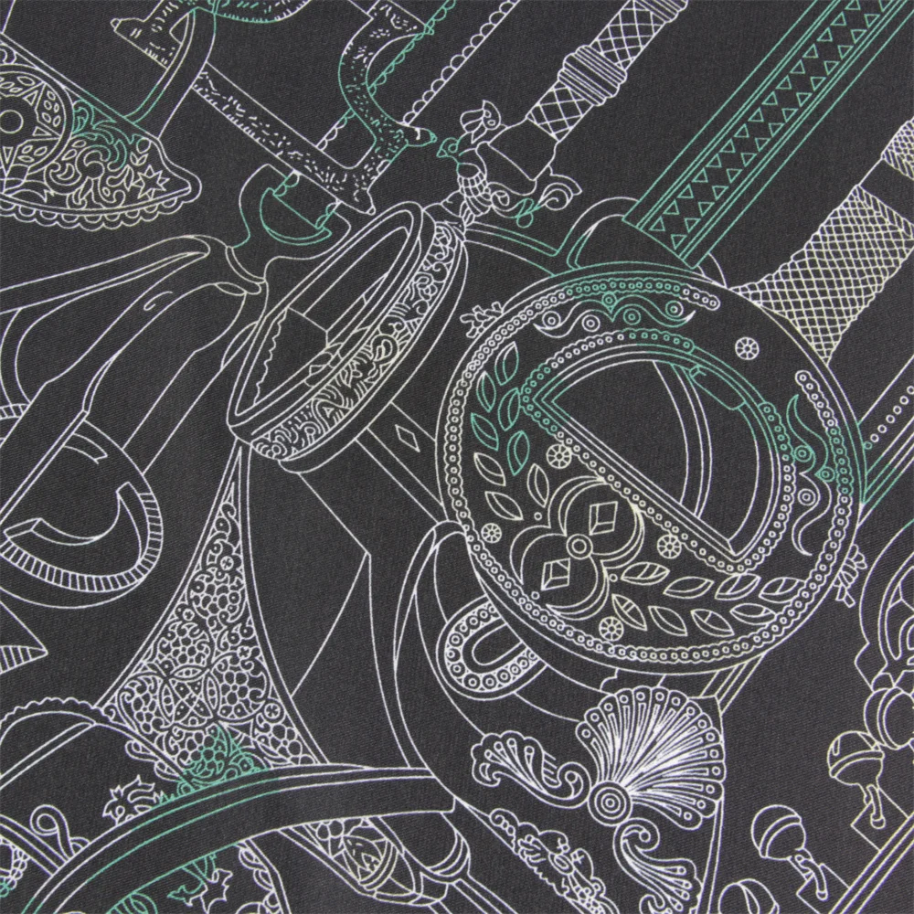 POBING ม้วนผ้าไหมผ้าพันคอผู้หญิงโกลนคู่ด้านข้างพิมพ์ผ้าพันคอสแควร์ห่อ Echarpes Foulards Femme Hijab 70 ซม.