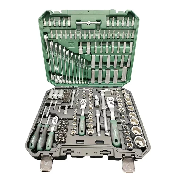 High Quality  216pcs Socket Ratchet Wrench Tool Kit with Auto Repair Hand Tool Set