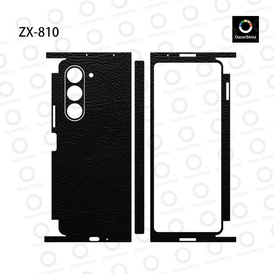 Kolorowe naklejki chroniące przed zarysowaniami do Samsung Galaxy Z Fold8ultra 6 5 4 3 7 Fold5, ochronna folia na tył urządzenia. — zdjęcie produktu 6