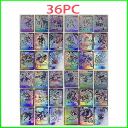 One Piece Collectible Cards Boys Games Toys Table Games Birthday Gifts DIY Anime Sango Nami Boa Hancock Premium Flash Card 36PC