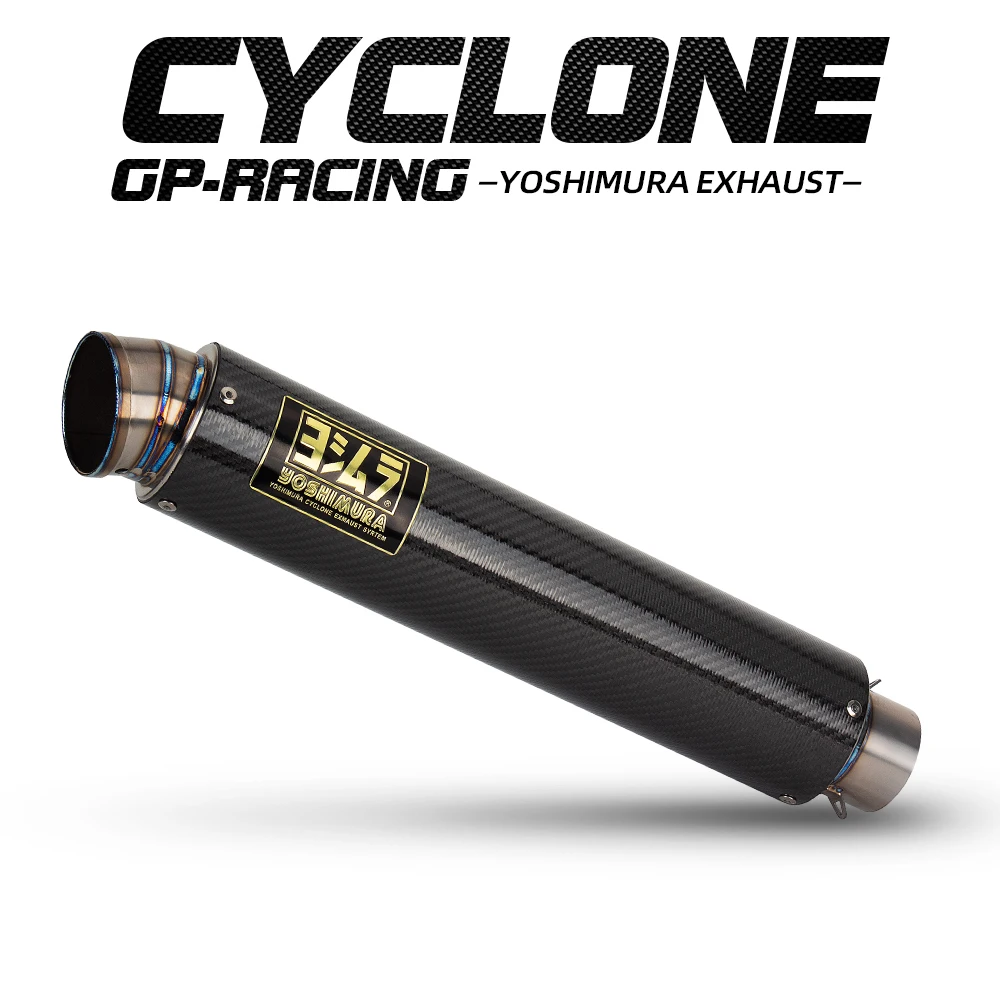 

Motorcycle Yoshimur Exhaust Tail Pipe Muffler with DB Killer Universal For ADV Scooter F850GS R15 GSXR150 NVX155 zx10r