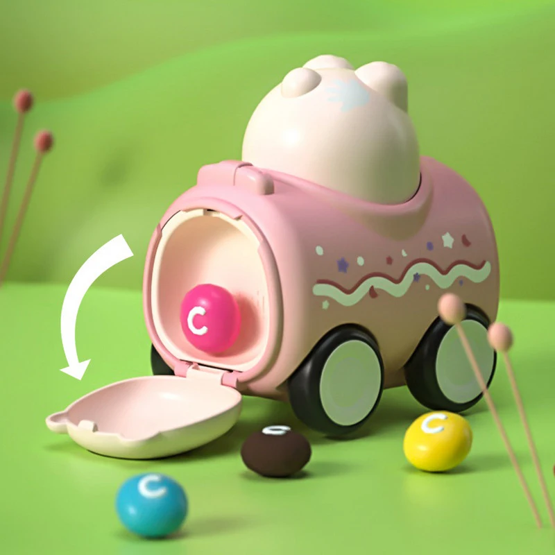 لعبة سيارة الجمود الممتعة للأطفال مع تصميم الحيوانات الأليفة المتحركة للتعلم