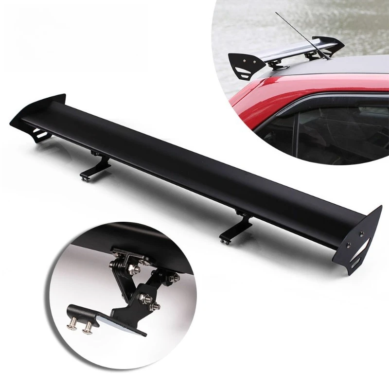 Suitable for car and passenger car modifications, single-layer aluminum alloy rear wings, hatchback windshields