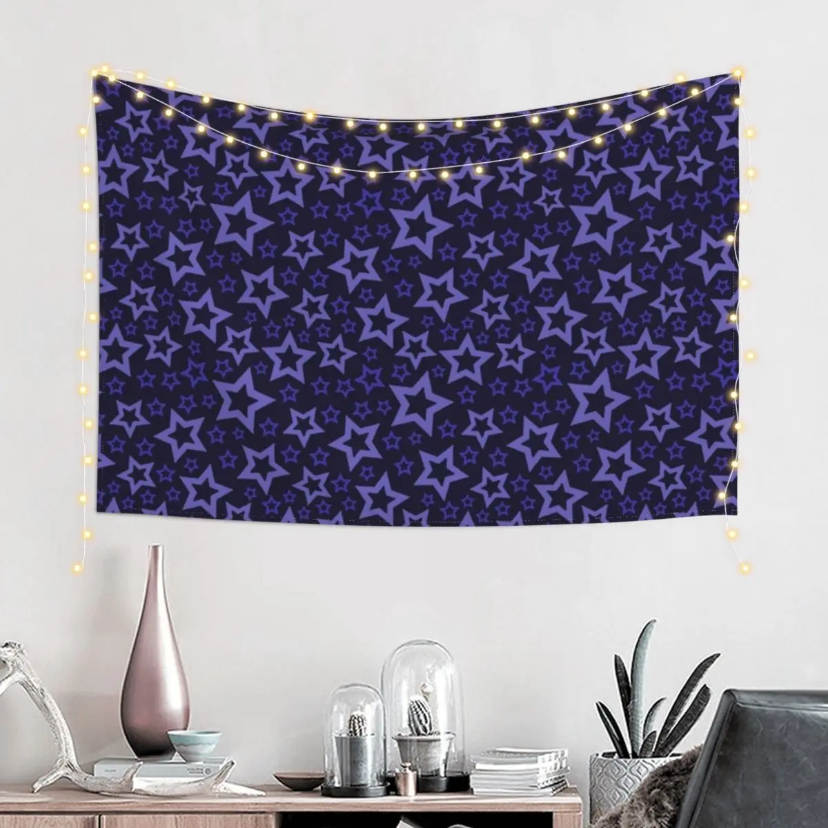 Purple Star Texture Tapestry Decoration Bedroom Decoration Pictures Room Wall Decor Home Tapestry