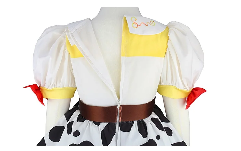 Mädchen Prinzessinnenkleid mit Puffärmeln Sommerkleider Neuer Film Toy Club Kinder Jessie Cosplay Kostüm Woody Verkleidung Karneval – Detail 9
