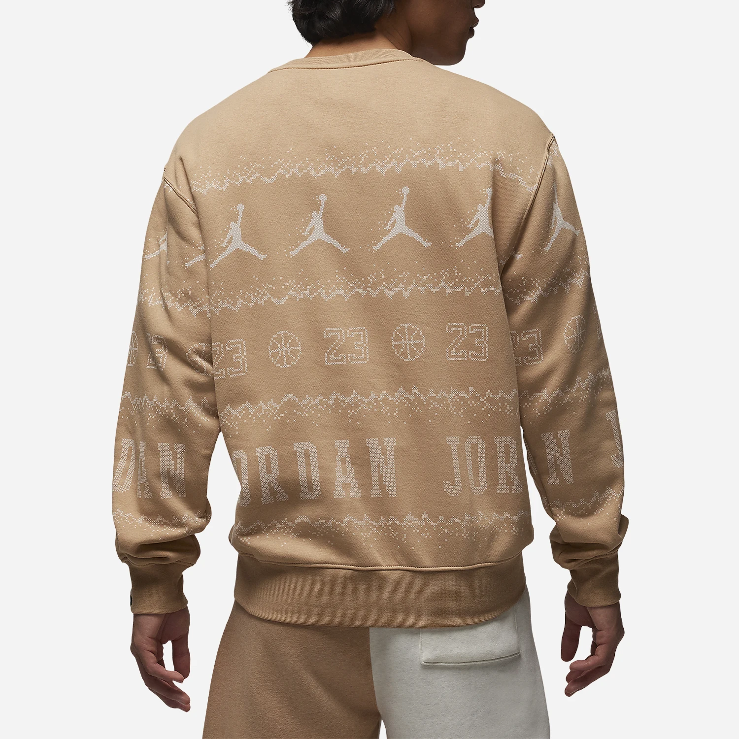 Nike genuine new men's loose casual round neck pullover sweatshirt FD7464-200