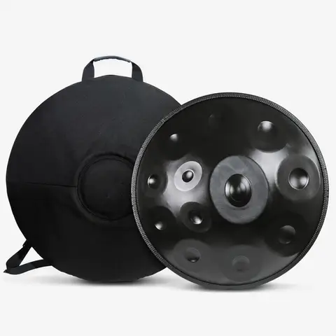 Handpan Drum 9/10/12 Notes D Minor 22 Inch Tambor Yoga Meditation Instrument Steel Tongue Drum Beginner Gift Music Drum Kurd