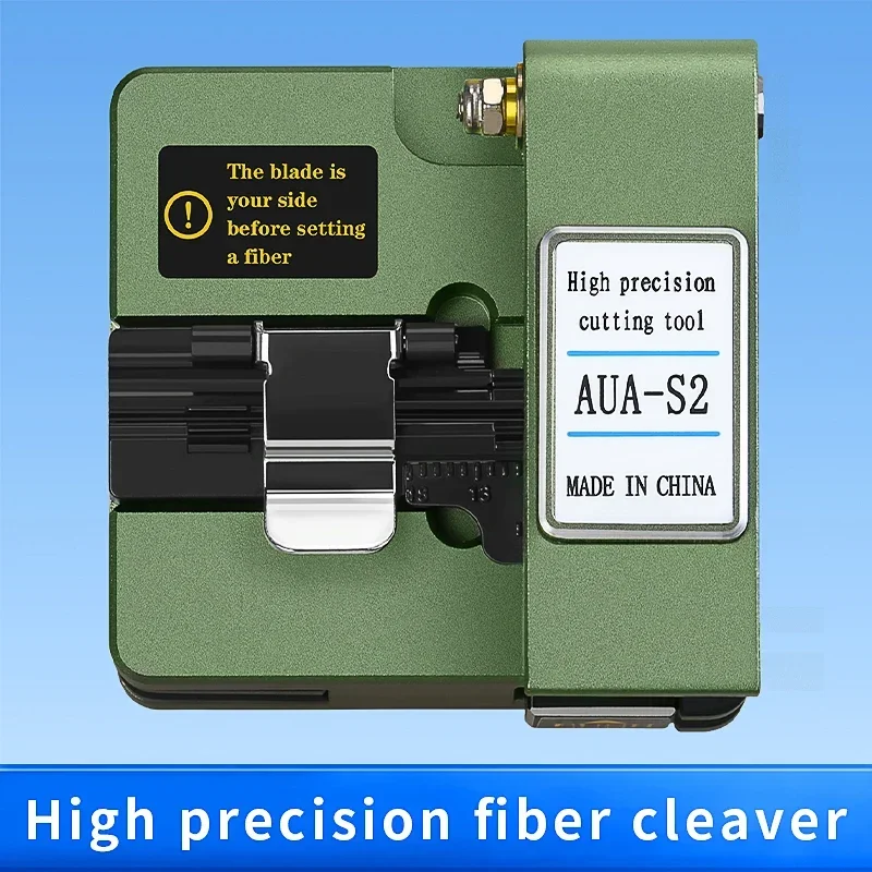 AUA-S2 FTTH Hoge Precisie Glasvezel Cutter voor Fusion Splicing SKL-S2 Hot Melt Optische Vezel Cleaver