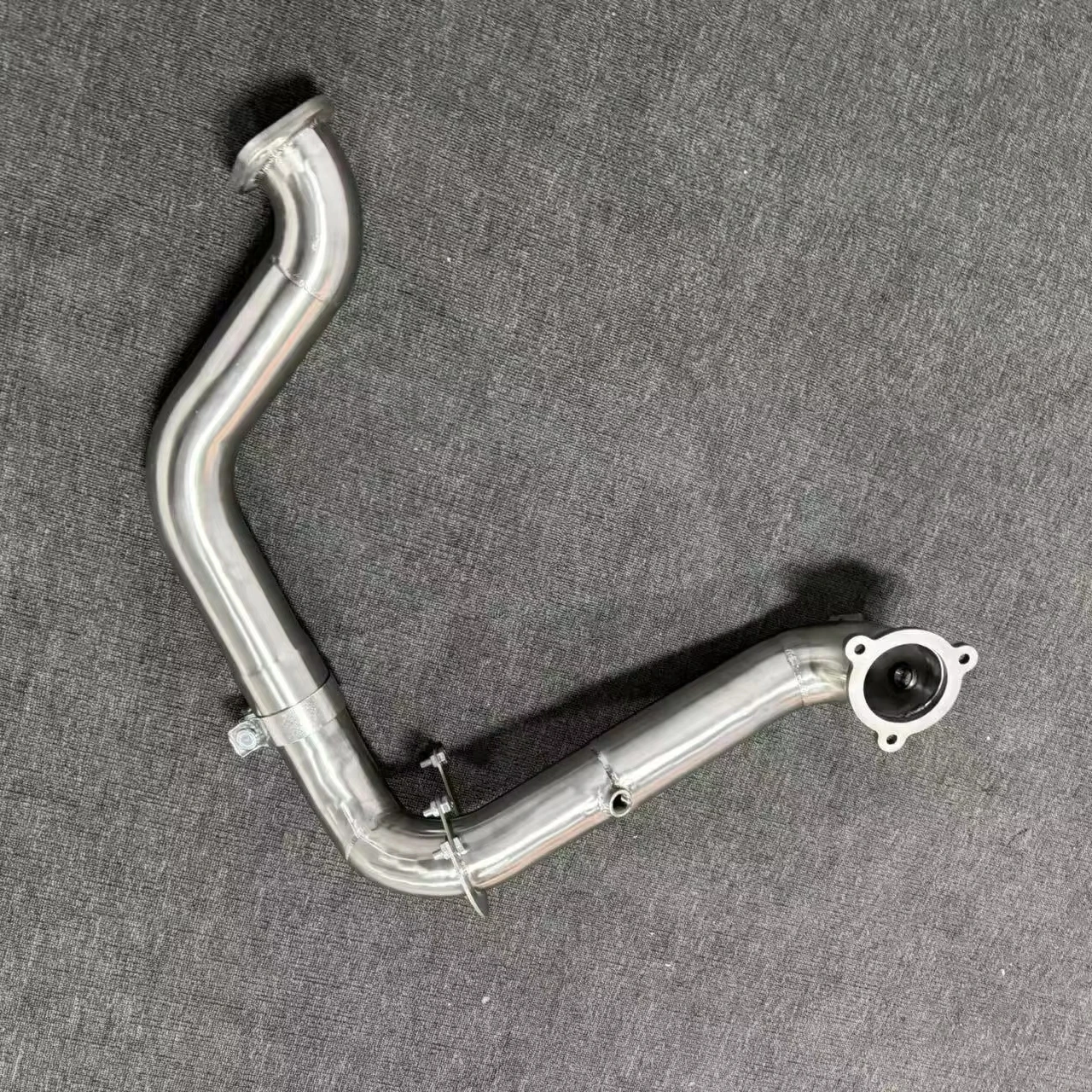 JTLD 304 Stainless Steel Straight Pipe Exhaust Downpipe For Mercedes W177 A250 2.0T