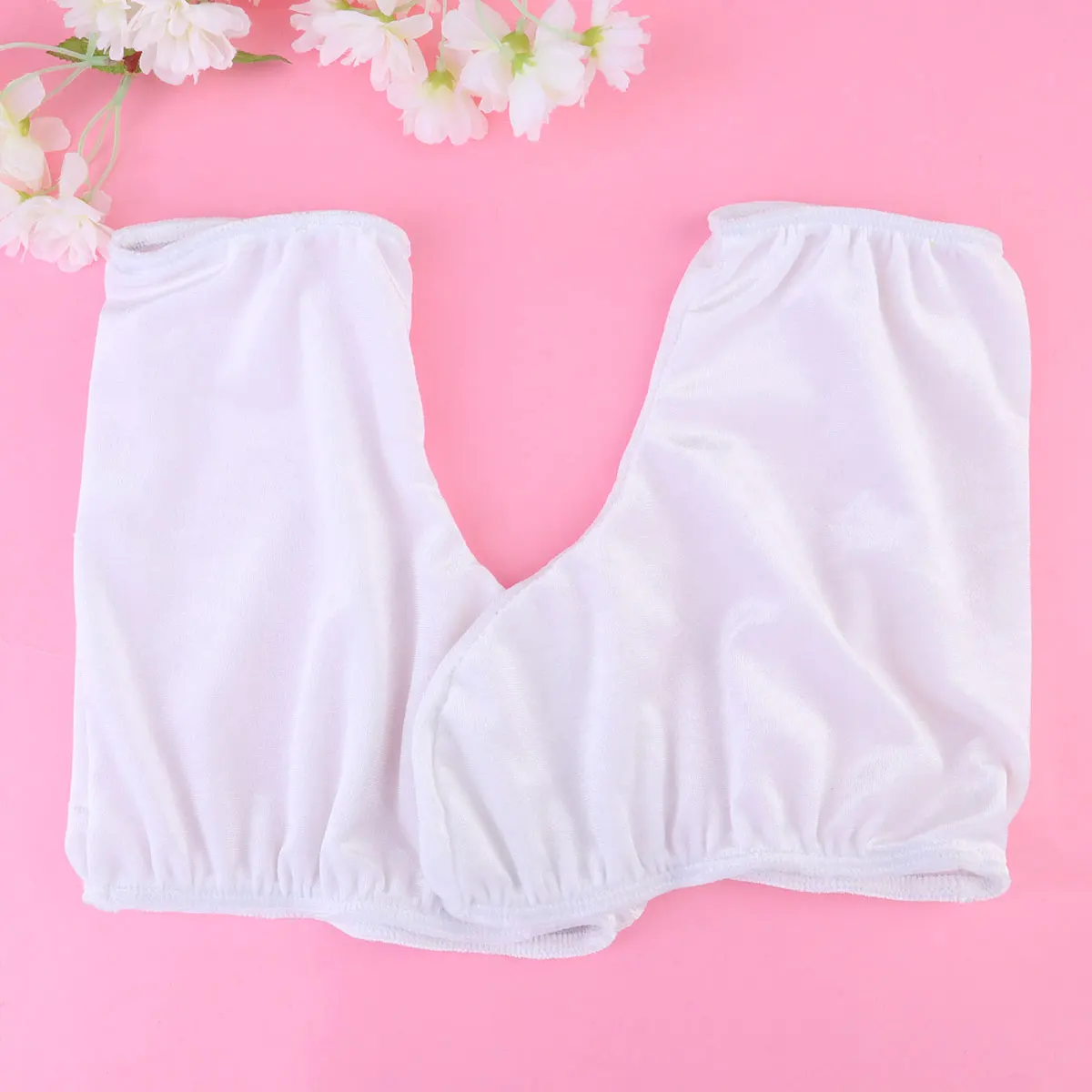 

Shoe Cover Elastic Skate Shoe Protector Moisture-Absorbing Protector For Hockey Skates Figure Ice Skates Size L White