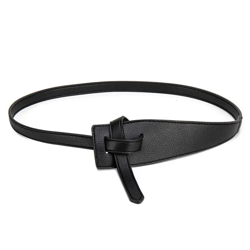 New Women Belt for Dress PU Bowknot Wide Belts Simple Wrap Waistband Coat Corset Designer Luxury Brand Cummerbunds Waistbelt