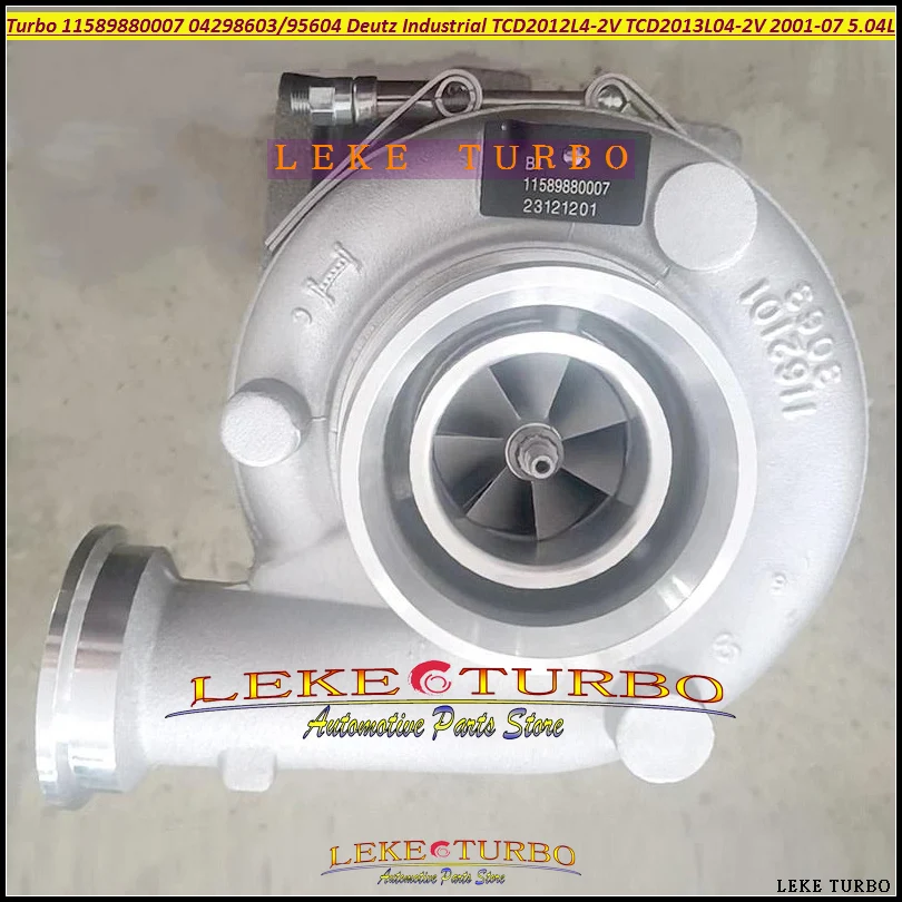 Turbo 11589880007 04298603 11589700007 04295604 Turbocharger For Deutz Industrial TCD2012L4-2V TCD2013L04-2V 2001-07 120KW 5.04L