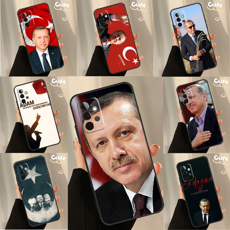 Turkey Recep Tayyip Erdogan Case For Samsung Galaxy A16 A26 A36 A56 A55 A35 A15 A54 A34 A14 A52 A32 A12 A13 A33 A53 A17