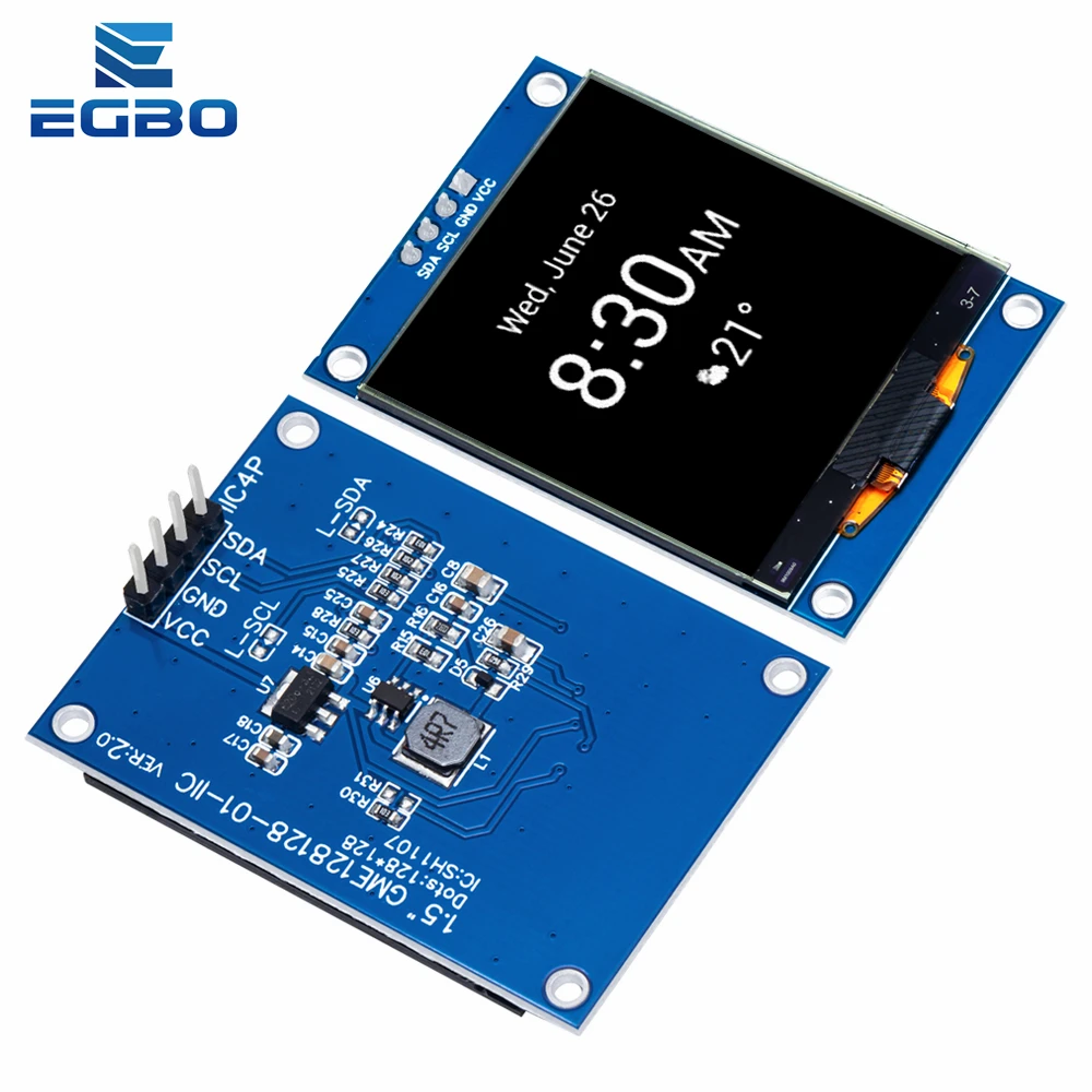 1 ~ 3PCS 1.5 Inch 128x128 OLED Shield Screen Module Voor Raspberry Pi Voor STM32 voor Arduino